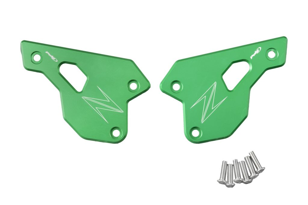 Heelplates Puig Kawasaki Z900/SE '23- zwart