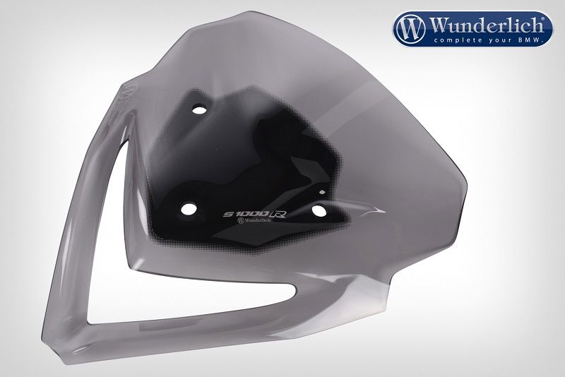 Windshield Sport Bmw S1000R '14-20 Smoked Grey Wunderlich
