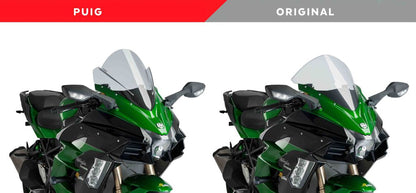 Vervangingsruit Jetstream Puig Kawasaki Ninja H2 Sx '18-21