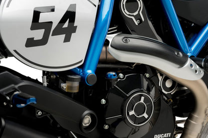 Frame End Caps Puig Voor De Ducati Monster 797 / Scrambler Icon-Classic-Full Throttle / Sixty2 / Urban Enduro /Flat Track Pro / Desert Sled / Cafe Racer