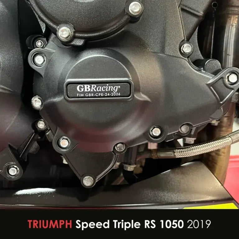 Gb-Racing Engine Cover Set Triumph Speed Triple 1050 S/R/Rs '16-20 (Dynamo, Koppeling, Pulse En Starter)