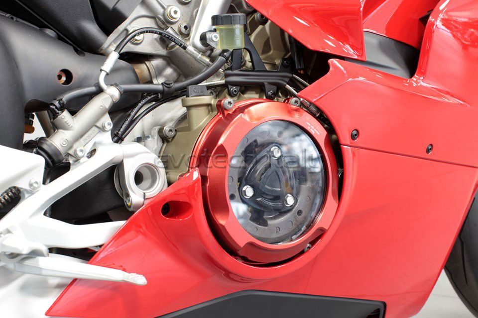 Koppeling Deksel Met Kijkglas En Drukplaat Evotech Ducati Panigale V4