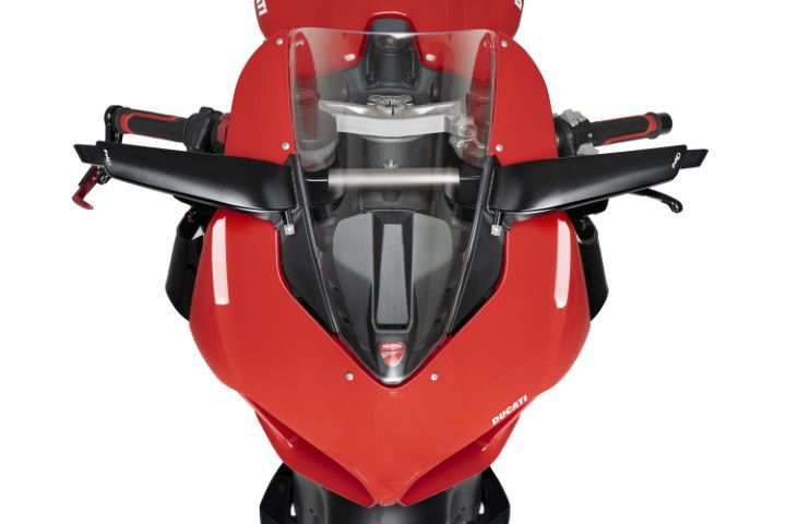 Kuipspiegel rechts model Aileron zwart Puig Ducati Panigale V2 / V4 '24-