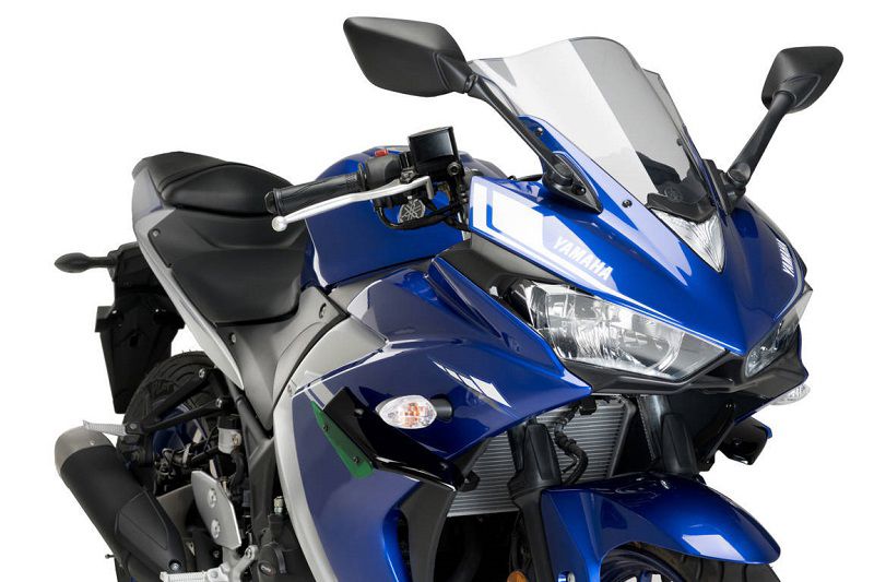 Side Spoiler Downforce Sport Puig Voor De Yamaha R3 '15-18