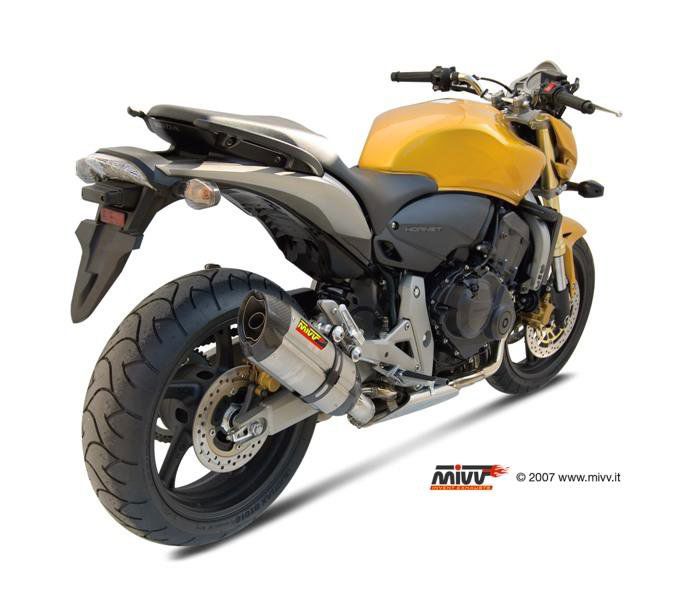 MIVV Suono Steel Black RVS demper Honda CBR600F '11- / CB600F Hornet '07-