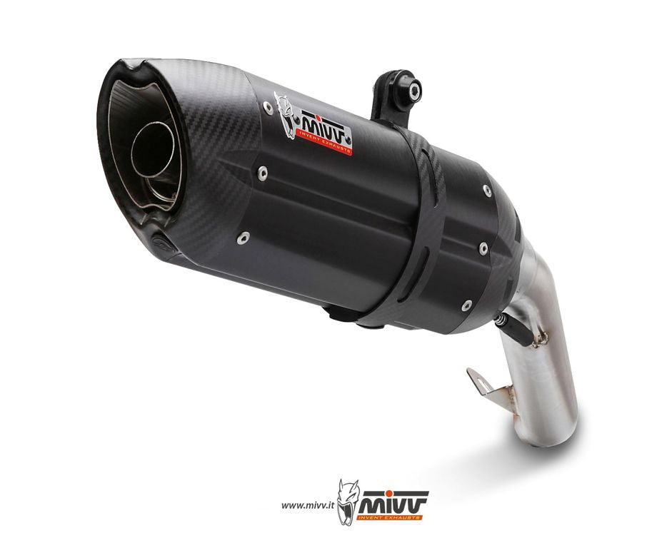 Mivv Suono Steel Black Rvs Dempers Kawasaki Z1000 '14-