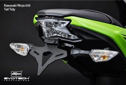 Kentekenplaathouder Evotech Performance Kawasaki Ninja 650 '17-