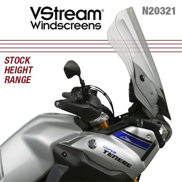 Vervangingsruit National Cycle Vstream Touring Transparant Yamaha Xt1200Z Super Tenere '14-20
