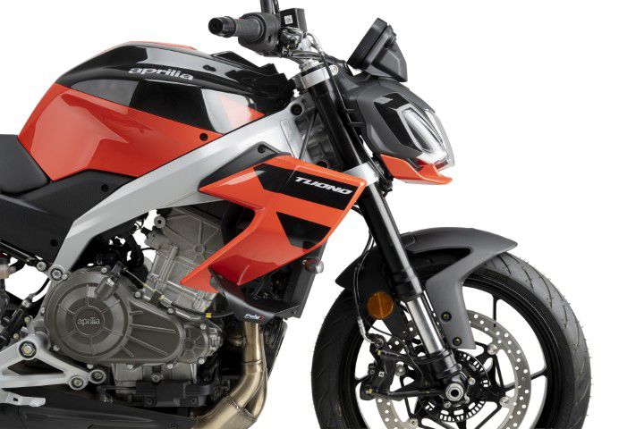 Puig D12 Zijspoilers - Aprilia Tuono 457 2025-2026 - Zwart / Mat Zwart en meer