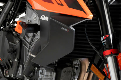 Puig Downforce Zijspoilers - KTM 990 Duke 2024-2026 | 990 Duke R 2025-2026 - Carbon Look / Mat Zwart