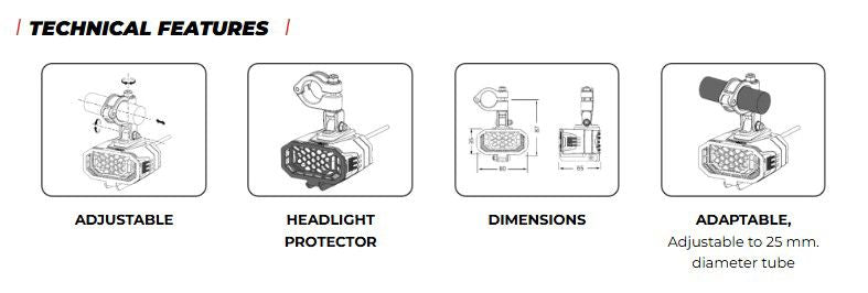 Universele LED lampenset model Mist Puig