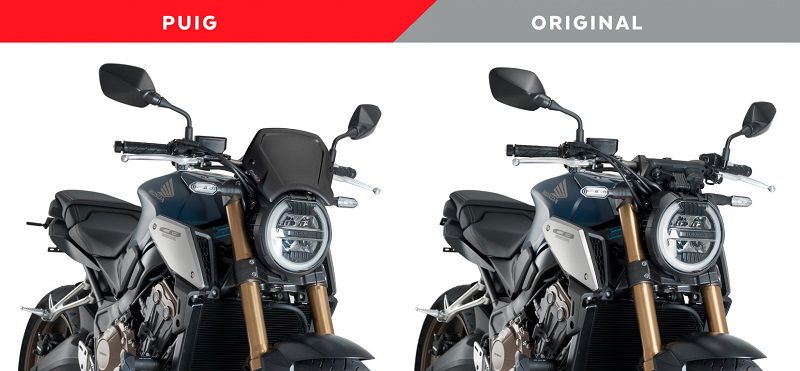 Front Plate Puig Honda Cb650R '19- / Cb1000R '18-