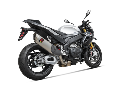 Akrapovič Uitlaat - Aprilia RSV4 2025-2026 & meer - Slip-On Line (Titanium)