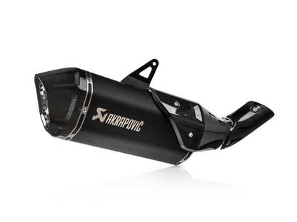 Akrapovič Uitlaat - Honda CRF1100L Africa Twin 2024-2026 | CRF1100L Africa Twin Adventure Sports 2024-2026 - Slip-On Line (Titanium) - Motor Accessoires