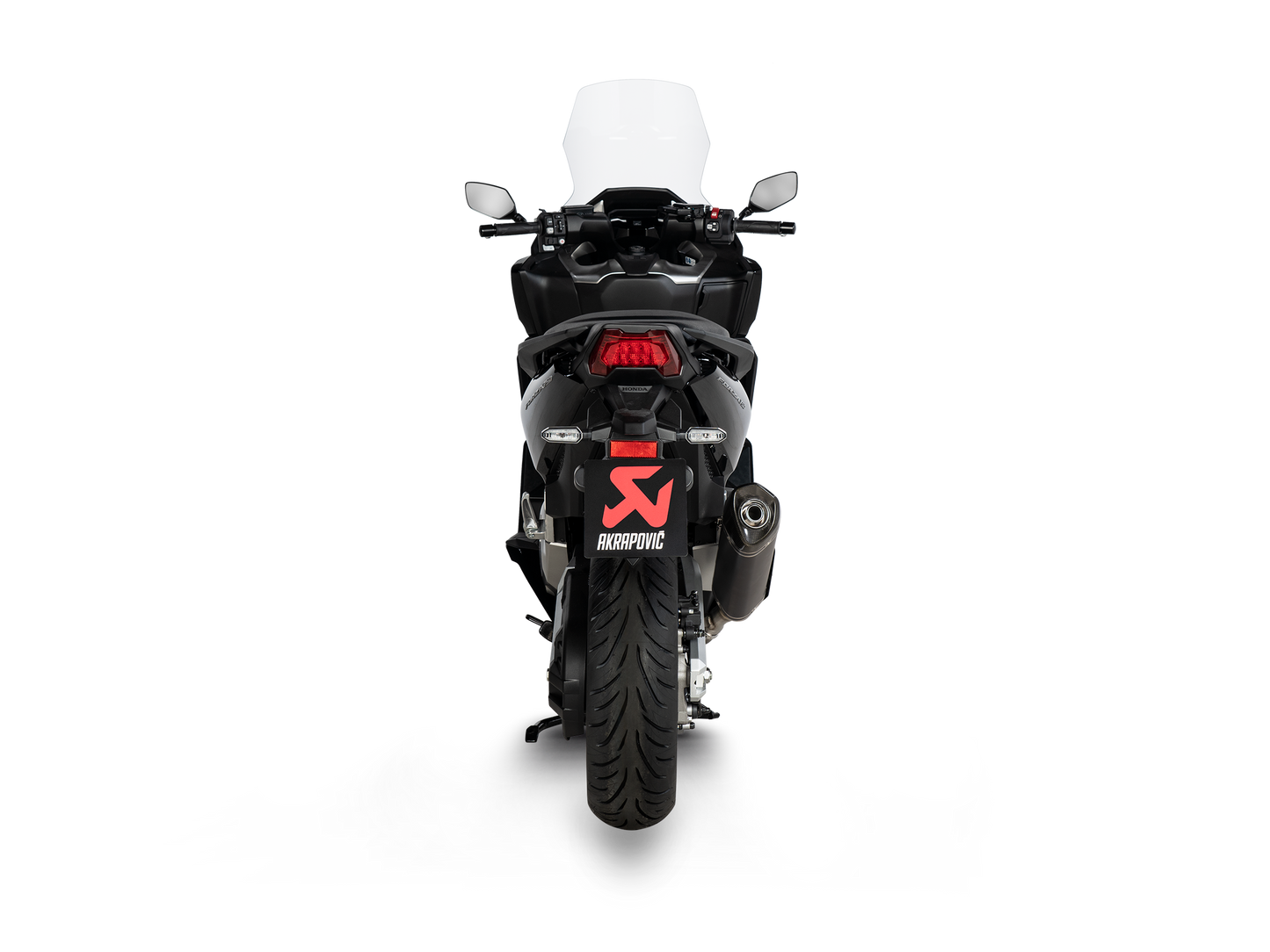 Akrapovič Uitlaat - Honda NSS750 Forza 2021-2024 | X-ADV 750 2017-2024 - Slip-On Line (Titanium) - Motor Accessoires