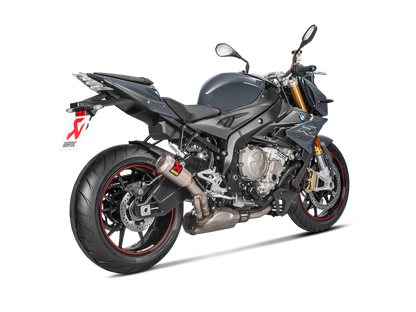 Akrapovič Uitlaat - BMW S 1000 R / M 1000 R 2017-2 & meer - Slip-On Line (Titanium)