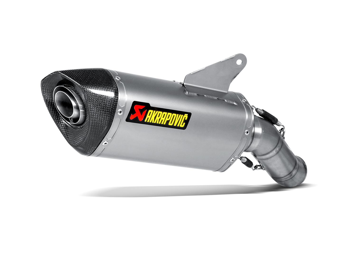 Optionele Akrapovič Uitlaat Accessoires - Ducati Hypermotard 2013-2018 | Hyperstrada 2013-2018 - Link Pipe (Titanium) - Motor Accessoires