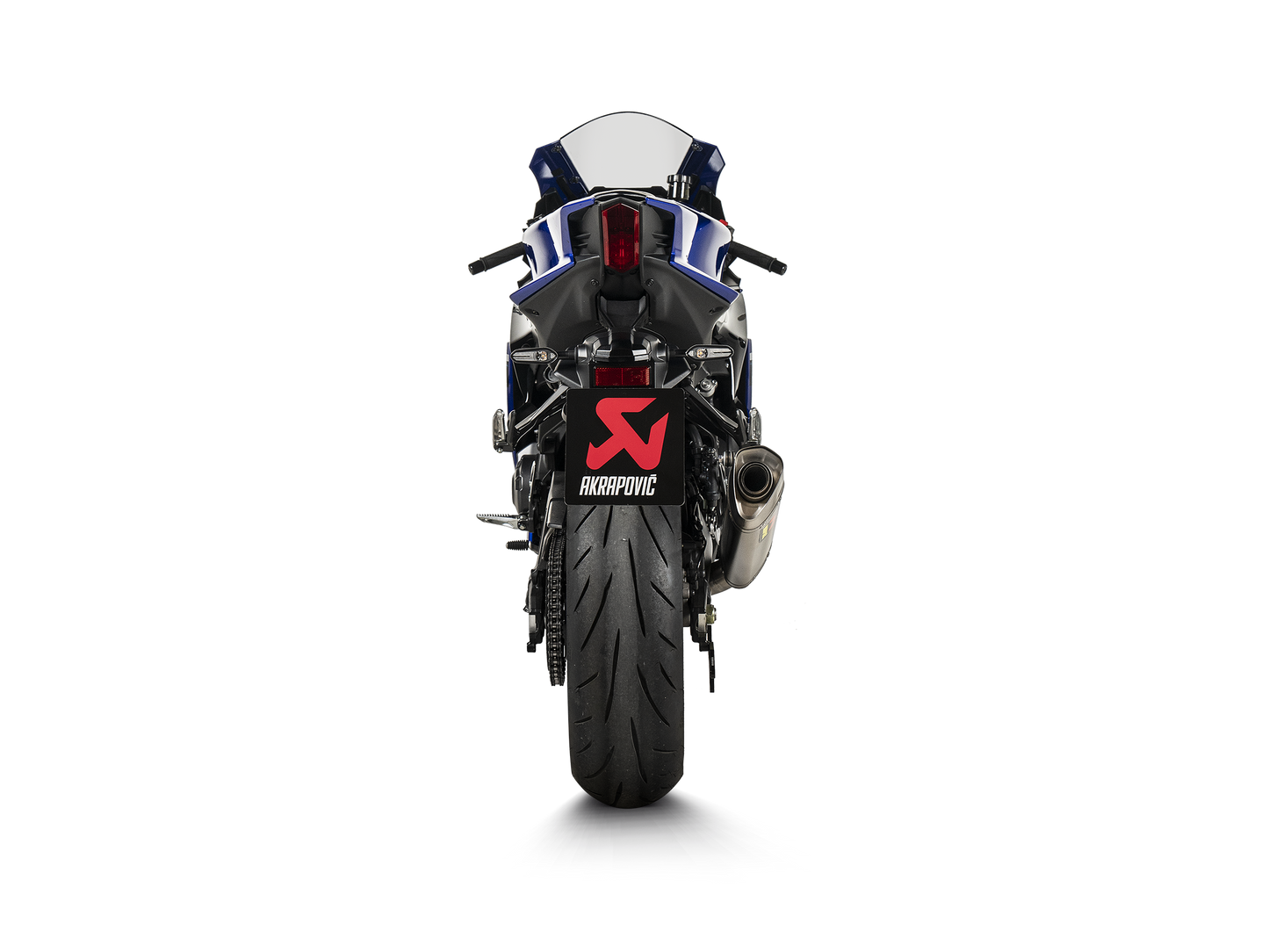Akrapovič Uitlaat - Yamaha R9 2024-2026 - Racing Line (Titanium)