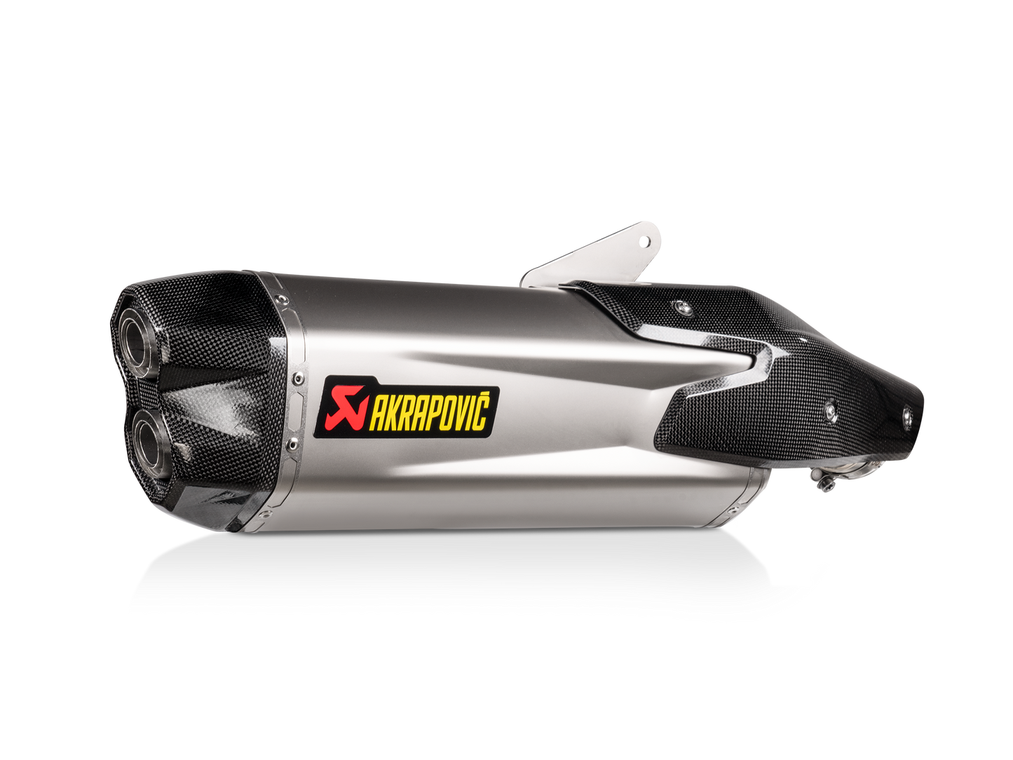 Akrapovič Uitlaat - Kawasaki Ninja H2 SX 2021-2026 - Slip-On Line (Titanium) - Motor Accessoires