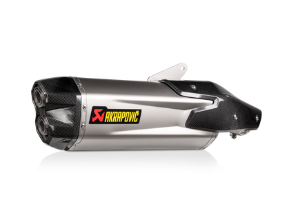 Akrapovič Uitlaat - Kawasaki Ninja H2 SX 2021-2026 - Slip-On Line (Titanium) - Motor Accessoires