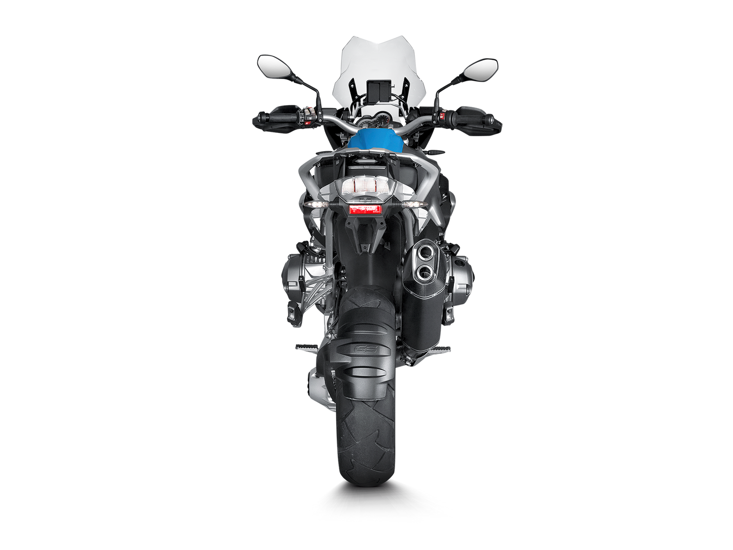 Akrapovič Uitlaat - BMW R 1200 GS 2013-2016 | R 1200 GS ADVENTURE 2014-2016 - Slip-On Line (Titanium) - Motor Accessoires