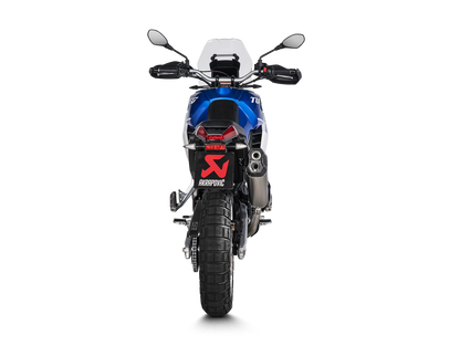 Akrapovič Uitlaat - Aprilia Tuareg 660 2022-2026 - Slip-On Line (Titanium) - Motor Accessoires