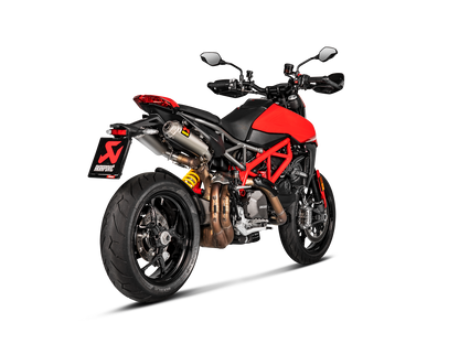 Akrapovič Uitlaat - Ducati Hypermotard 950 / 950 SP 2019-2024 - Slip-On Line (Titanium) - Motor Accessoires