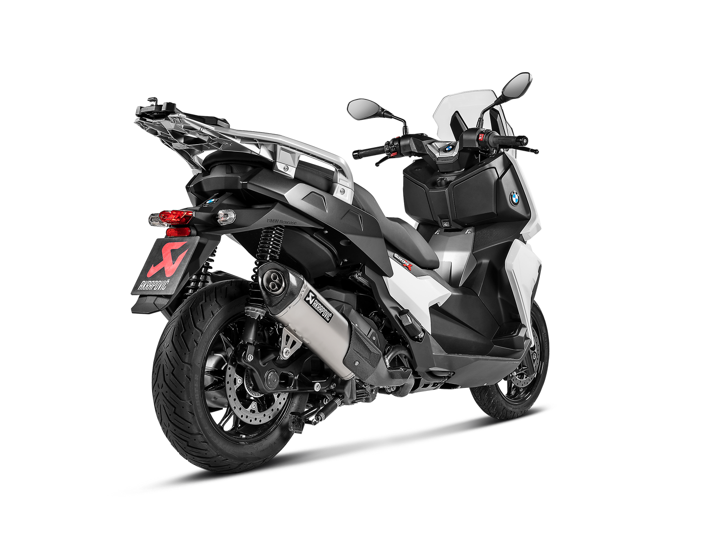 Akrapovič Uitlaat - BMW C 400 X / GT 2018-2020 - Slip-On Line (Titanium)