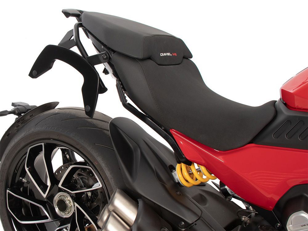 C-Bow Tasdragers Zwart Hepco&Becker Ducati Diavel V4 '23-