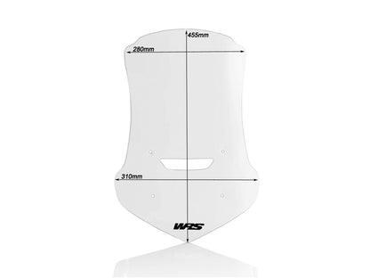 WRS Vervangingsruit - Honda NC750X 2016-2020 - Touring - Licht Getint / Transparant