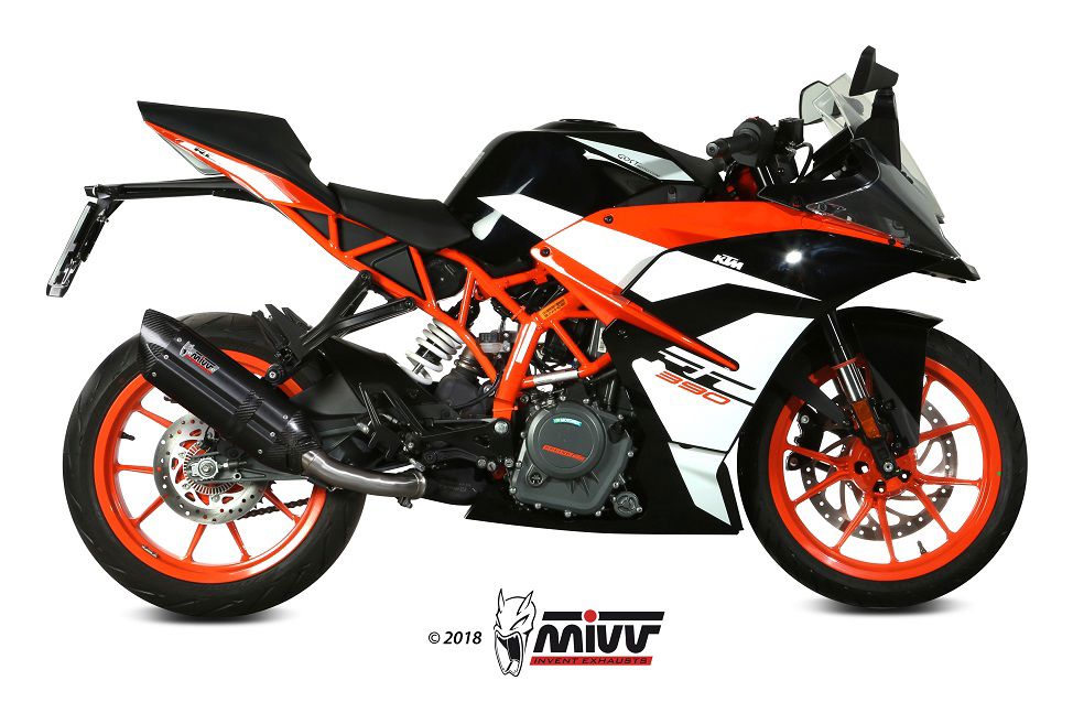 Mivv Suono Steel Black Ktm Duke 125/390 / Duke 125/390 '17-