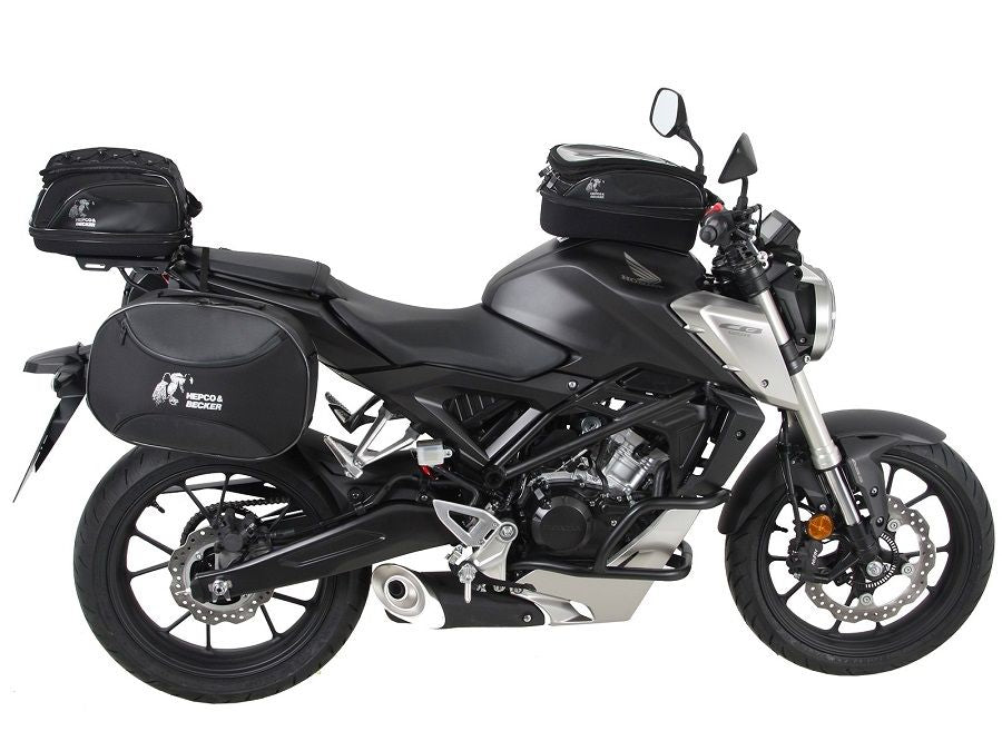 C-Bow tasdragers zwart Hepco&Becker Honda CB125R '18-24
