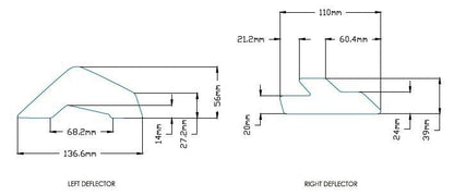 Infill Panels Zwart Puig Bmw S1000Rr '19-