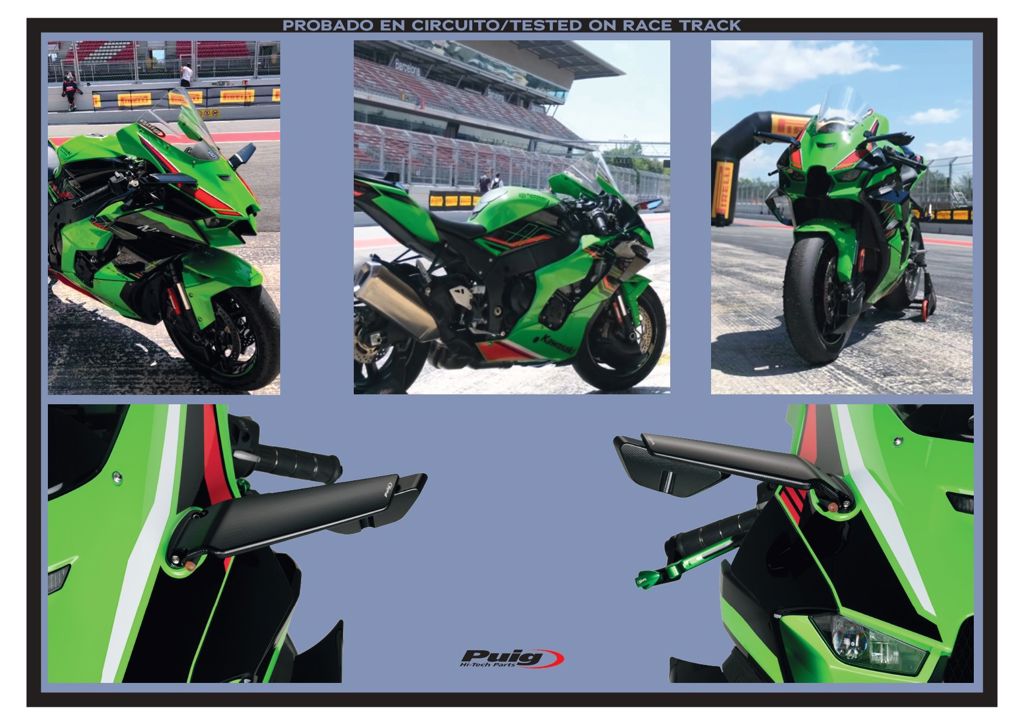 Kuipspiegel rechts model Aileron zwart Puig BMW S1000RR / M1000RR