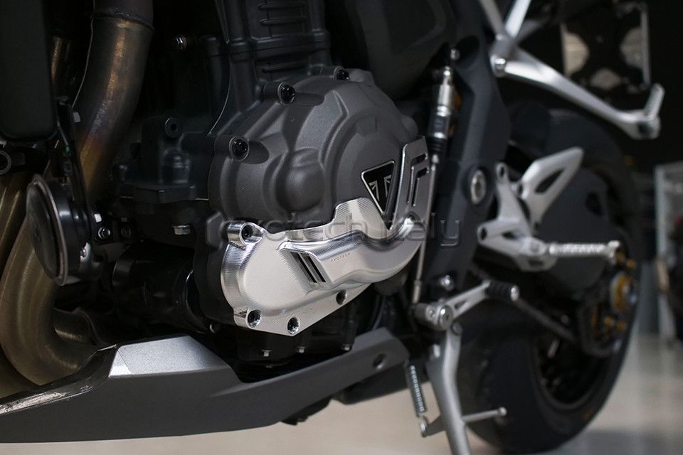 Engine Protector Links Evotech Voor Triumph Speed Triple 1200 Rs '21-