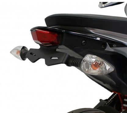 Kentekenplaathouder Evotech Performance KTM Duke 690 '12-19 + transparant achterlicht