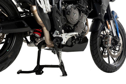 Carterplaat Zwart Aluminium Puig Triumph Tiger 900 Modellen