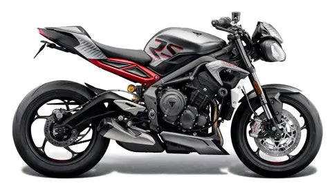 Kentekenplaathouder Evotech Performance Triumph Street Triple R '17-19