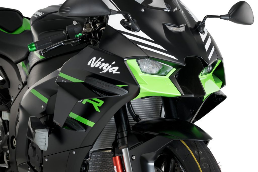 Side Spoiler Downforce Race Puig Voor Kawasaki Zx10-R/Rr '21-