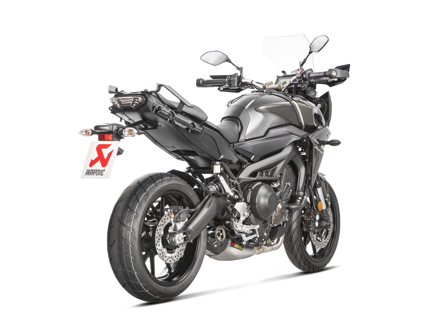 Akrapovič Uitlaat - Yamaha MT-09/FZ-09 2014-2020 & meer - Racing Line (Titanium)