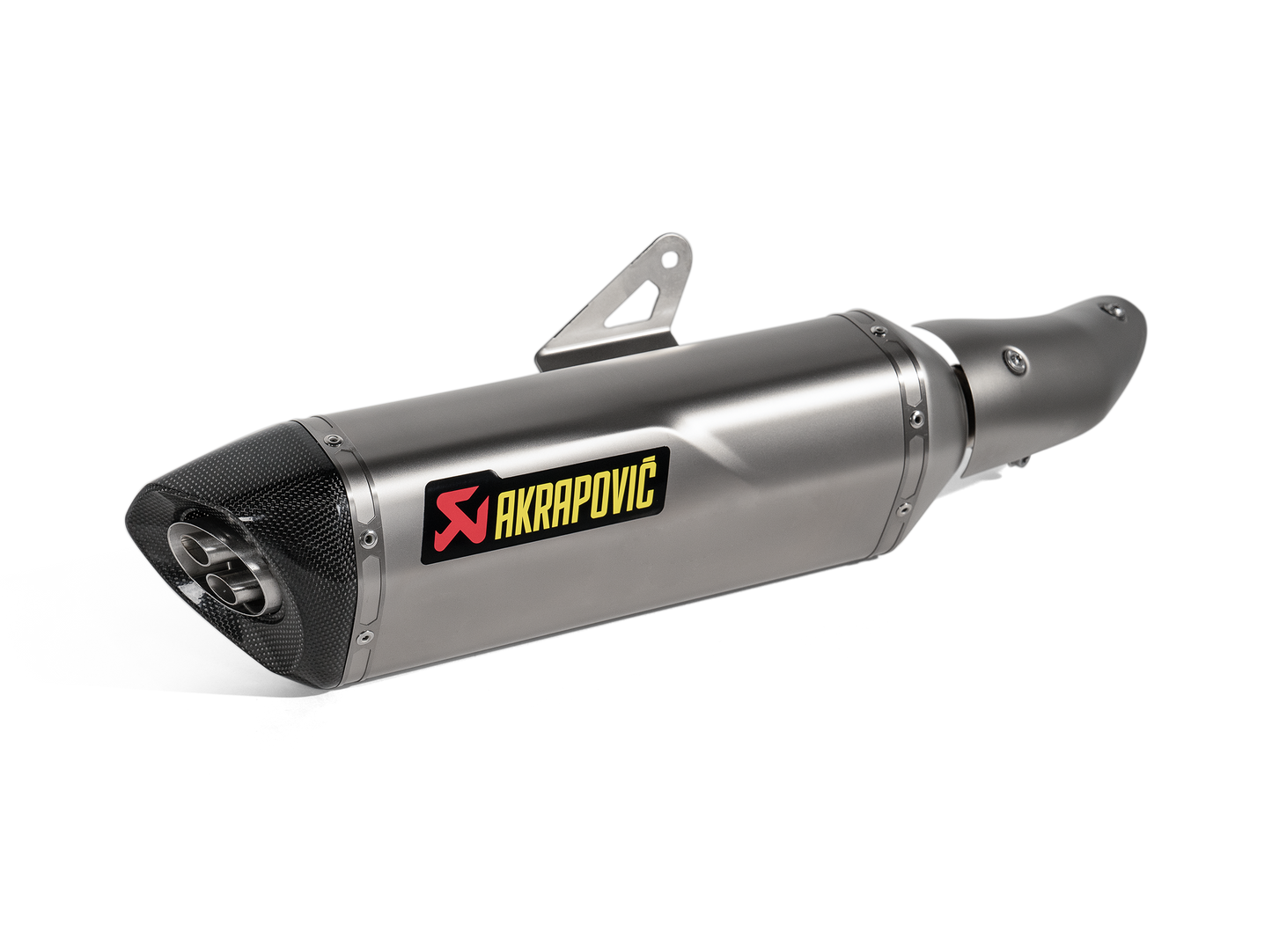 Akrapovič Uitlaat - Kawasaki Ninja 500 / Z500 2024-2026 - Slip-On Line (Titanium) - Motor Accessoires