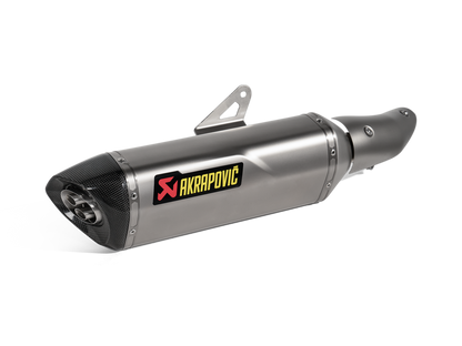 Akrapovič Uitlaat - Kawasaki Ninja 500 / Z500 2024-2026 - Slip-On Line (Titanium) - Motor Accessoires