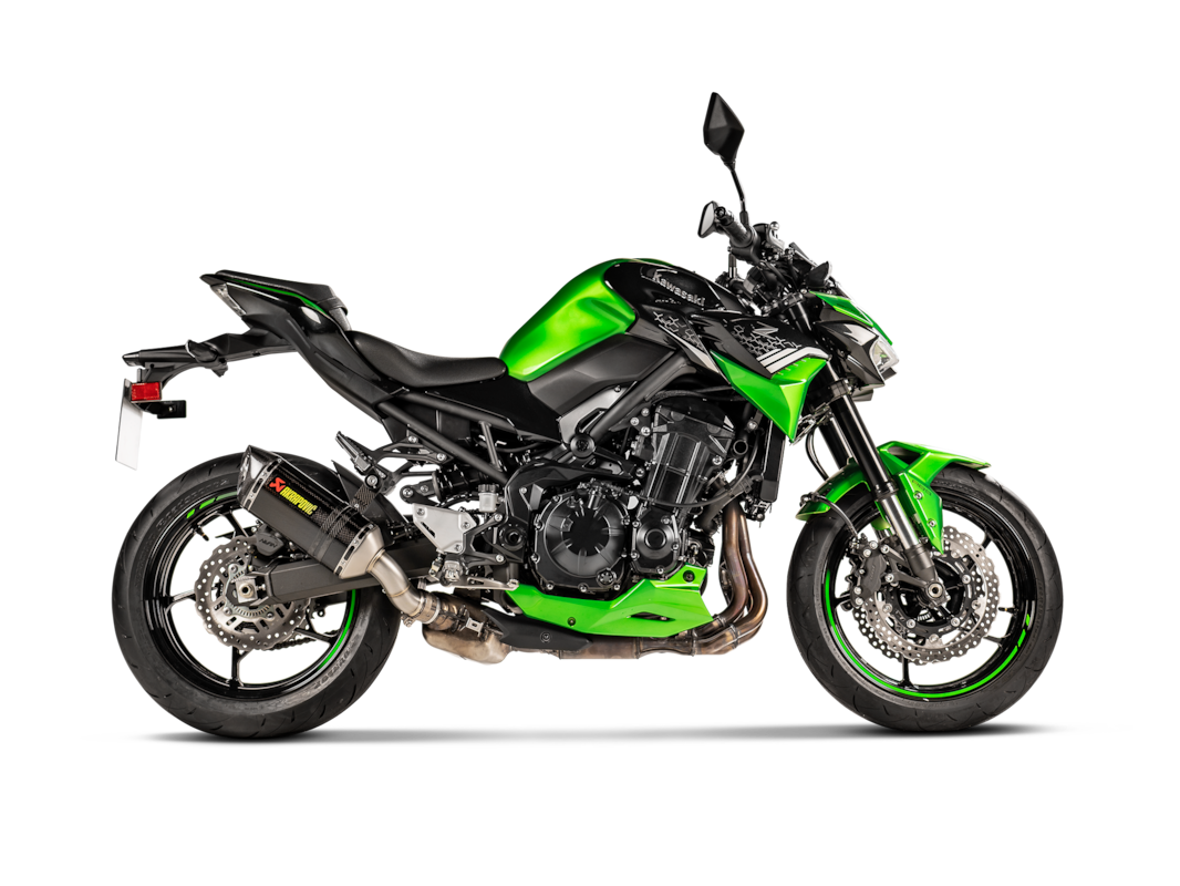Akrapovic uitlaat Kawasaki Z900 Slip-On Line Carbon/Titanium (2020-2024)