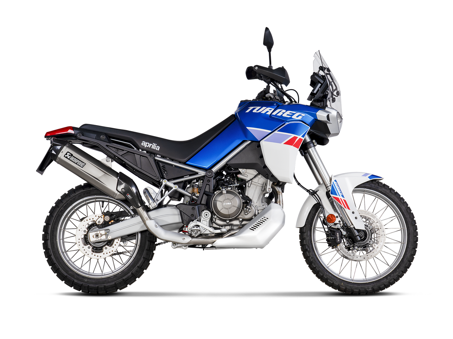 Akrapovič Uitlaat Voorbocht - Aprilia Tuareg 660 2022-2024 - Optional Header (SS) - Motor Accessoires