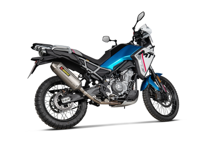 Akrapovič Uitlaat - CFMOTO 450MT 2024-2026 - Slip-On Line (Titanium)