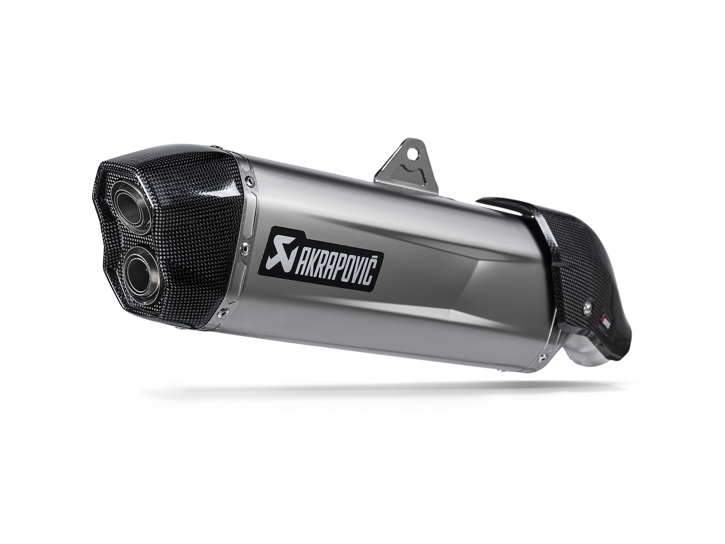Akrapovič Uitlaat - Aprilia Tuareg 660 2022-2026 - Slip-On Line (Titanium) - Motor Accessoires