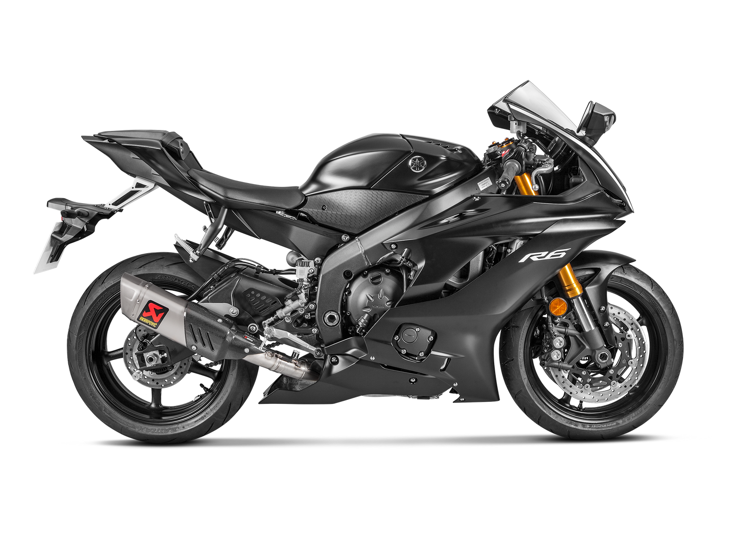 Akrapovič Uitlaat - Yamaha R6 2008-2026 - Racing Line (Titanium) - Motor Accessoires