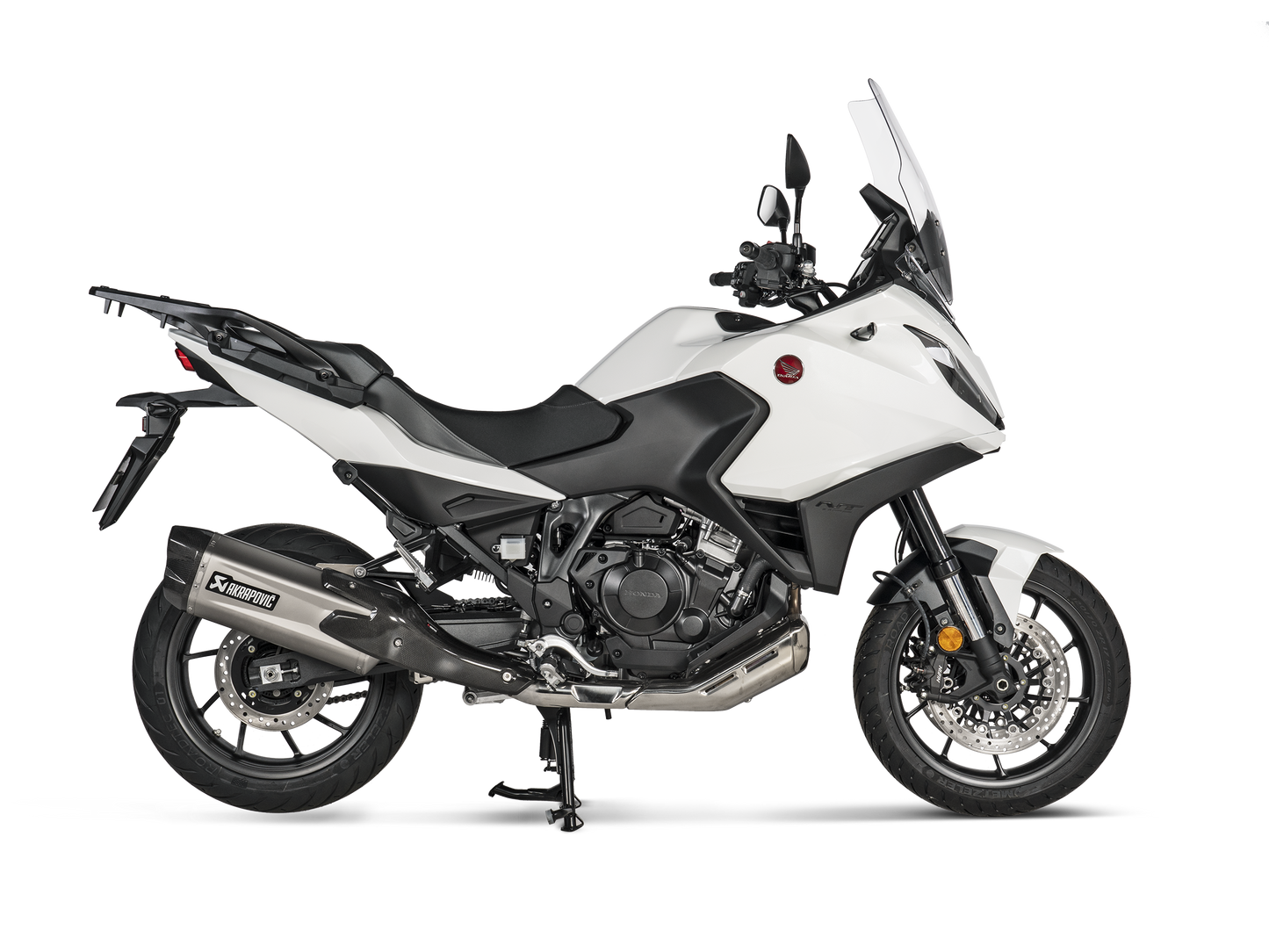 Akrapovič Uitlaat - Honda NT1100 2022-2026 - Slip-On Line (Titanium) - Motor Accessoires