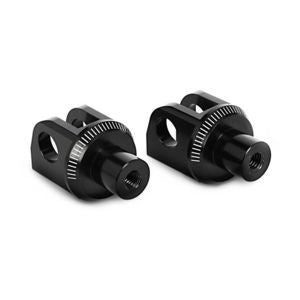 Voetsteunadapters achterzijde van Puig voor diverse BMW modellen