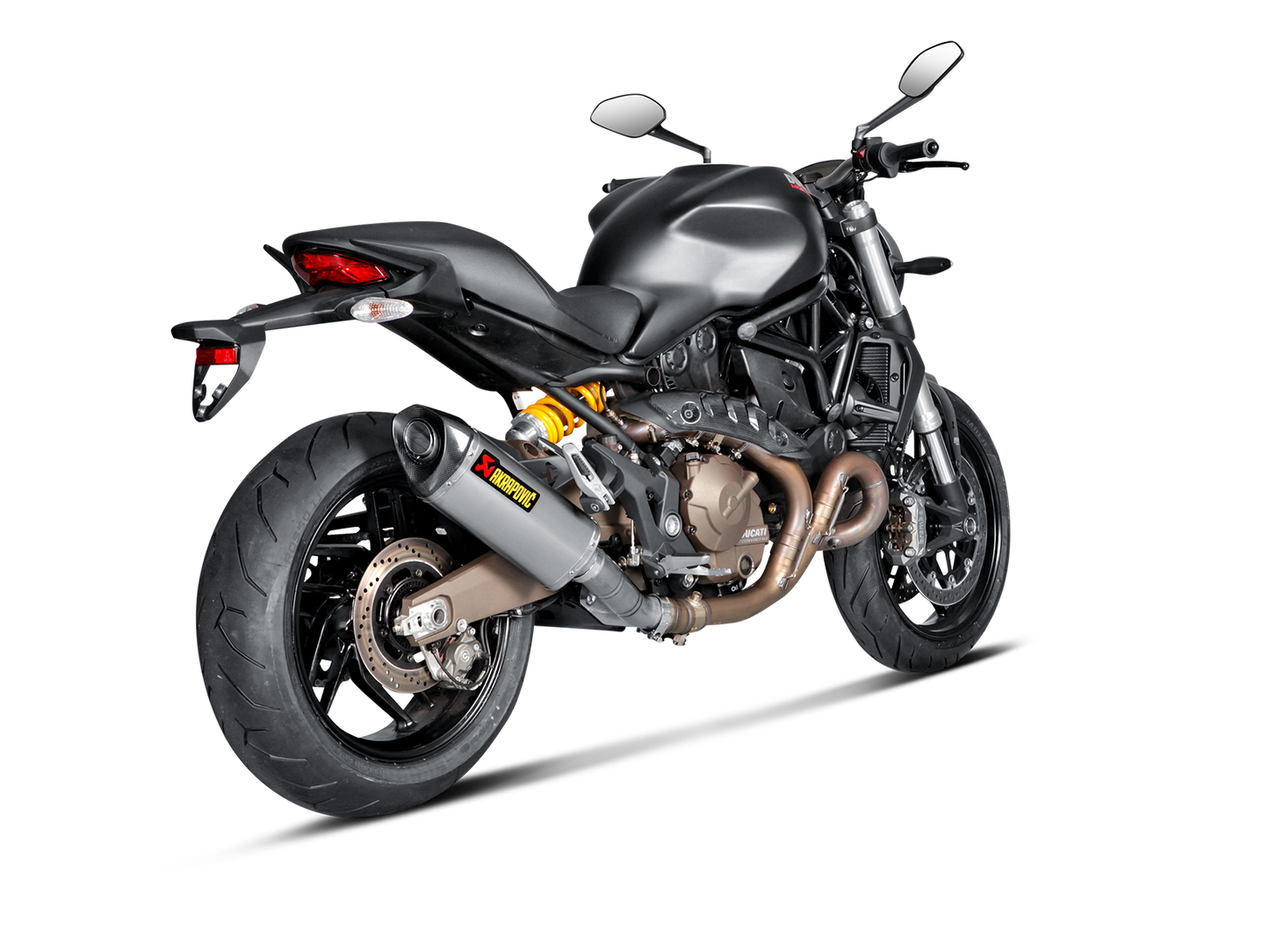 Akrapovič Link Pipes - Ducati Monster 1200 R 2017-202 en meer
